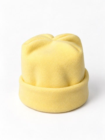 Fleece 4 Point Hat - Banana