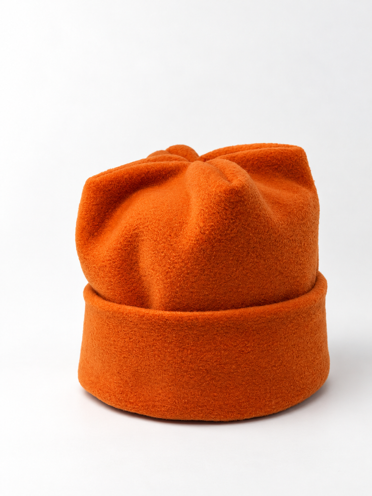 Fleece 4 Point Hat - Rust